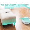 360 - S9 LiDAR Dual-Eye Vacuum+Mop Combo Robot Cleaner - White - Image 3