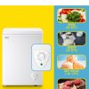 3.5 Cubic Feet Chest Freezer Small Deep Freezers with Removable Storage Basket Free Standing Top Door Compact Freezer 7 Gears Temperature Control for Office Dorm Apartment - Image 2