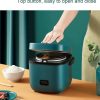 1.2L Mini Electric Rice Cooker - Intelligent, Automatic, Household Appliance for Small Meals, Food Warming, and Steaming - Ideal for 1-2 People Blue - Image 5