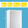 3.5 Cubic Feet Chest Freezer Small Deep Freezers with Removable Storage Basket Free Standing Top Door Compact Freezer 7 Gears Temperature Control for Office Dorm Apartment - Image 8