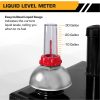 Arksen 30 Gallon Portable Gas Caddy Fuel Storage Tank Large Gasoline Diesel Can Hand Siphon Pump Rolling Wheels, Black - Image 3