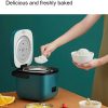 1.2L Mini Electric Rice Cooker - Intelligent, Automatic, Household Appliance for Small Meals, Food Warming, and Steaming - Ideal for 1-2 People Blue - Image 4