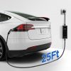 Famistar 32 Amp Level 2 EV Charger - 25 Ft Portable Charger with NEMA 14-50P 240V J1772 Charging Cable Adjustable&Smart Timing Charging in EV Charging Station - Image 4