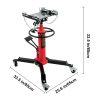 BENTISM Transmission Jack 1100 lbs 2-Stage Hydraulic High Lift Vertical Telescopic,Red - Image 8