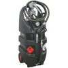 AM-TANK 29 Gallon Portable Gasoline Fuel Tank with Rotary Hand Pump and Nozzle